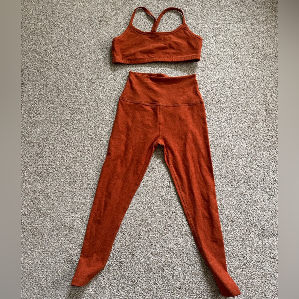 Beyond Yoga Rust Two-Piece Set